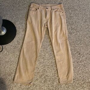 GAP Cream/Beige Corduroy Pants